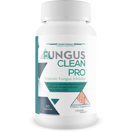 Fungus Clean Pro - Probiotic Fungus Inhibitor - Fight off fungus from the inside out with this powerful fungus defense probiotic - By Fungis Toenail Fungus Treatment - Protect your body from fungus
