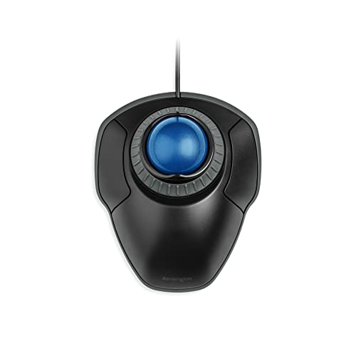 Kensington Orbit Trackball Mouse with Scroll Ring (K72337US), 4 1/2X5 1/2X2'