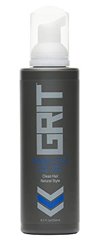 GRIT Cleanse & Style, 8.3oz | Foaming Hair Cleanser for Men