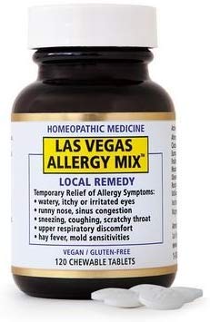 Allergy Medication, Allergy Pills for Adults & Kids, Non-Drowsy Allergy Pills | Allergy Mix, Allergy Relief, Las Vegas - Homeopathic, Fast Acting Natural Allergy Medicine (120 Tablets)