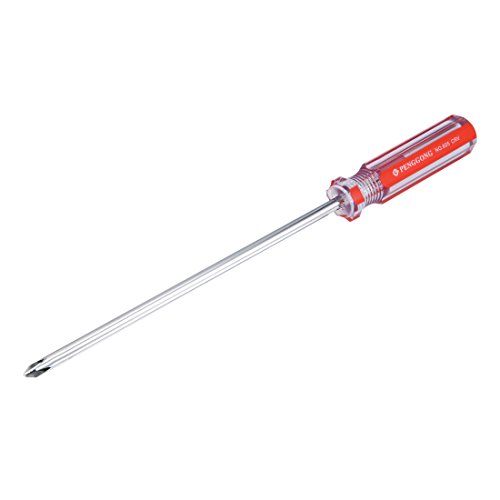 uxcell Magnetic #1 Phillips Screwdriver with 6 Inch Chrome Vanadium Steel Shaft for Repair Home Improvement Craft