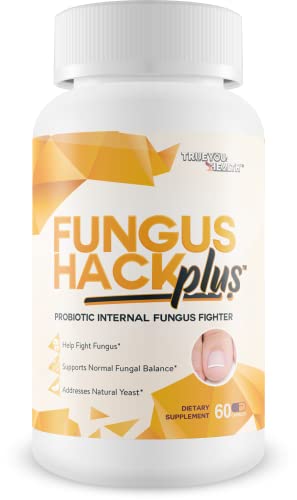 Fungus Hack Plus Probiotic Internal Fungus Fighter - Antifungal Probiotic - Nail fungus treatment - This Toe Fungus Treatment Is Designed To Balance Probiotics To Help Fight Off Fungus