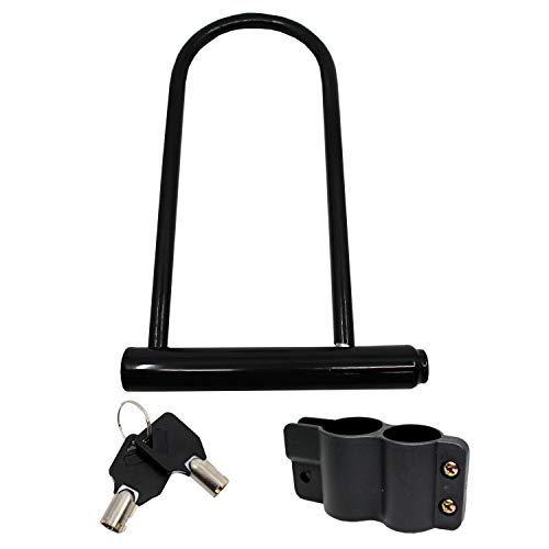 Kingman Heavy Duty Standard U Lock Bicycle Security Lock (1 Pack)