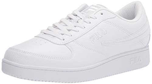 Fila Men's A-Low Sneaker, White/White/White, 10