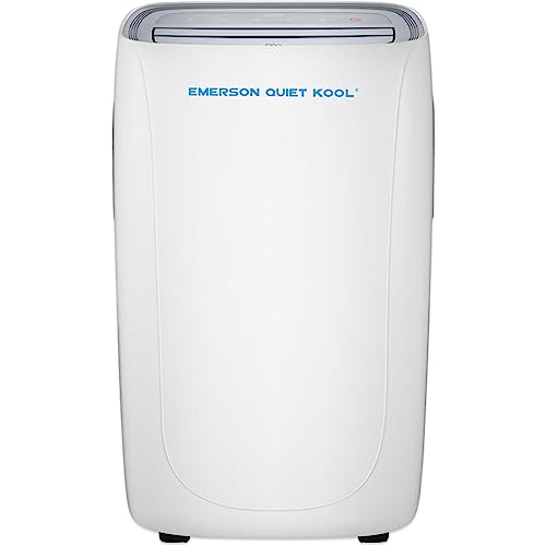 Emerson Quiet Kool 8,000 BTU Smart Portable Air Conditioner, For Rooms up to 550-Sq. Ft., with Remote, Wi-Fi, and Voice Control