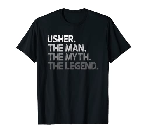 Usher Gift The Man Myth Legend T-Shirt