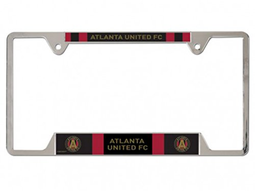 WinCraft Atlanta United FC MLS Team Logo Chrome License Plate Frame