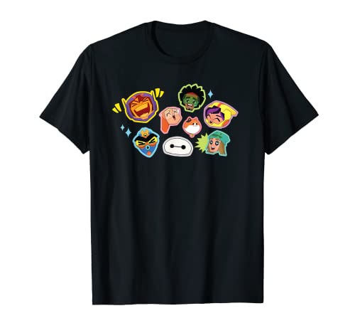 Disney Big Hero 6 Baymax and Hiro Superheroes Kawaii T-Shirt T-Shirt