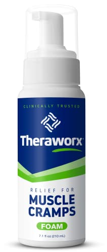 Theraworx Relief for Muscle Cramps Foam Fast-Acting Muscle Spasm, Leg Soreness and Foot Relief - 7.1 oz - 1 Count