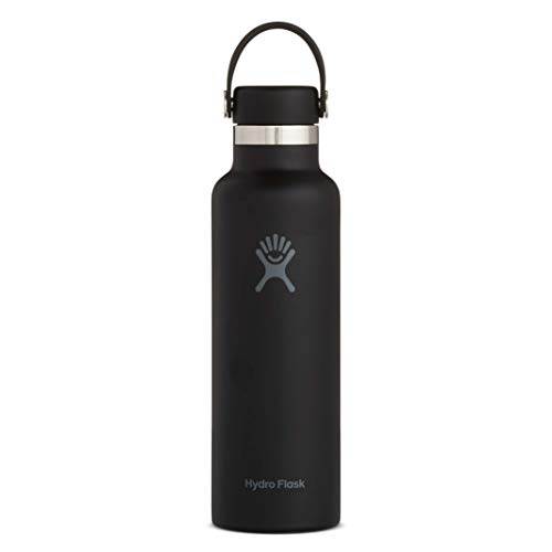 Hydro Flask Skyline Series Water Bottle, Flex Cap - 21 oz, Black