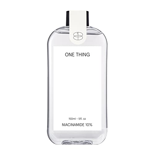 ONE THING Niacinamide Toner 5 fl oz | Brightning Hydrating Facial Essence for Smooth Clear Skin | Brightens Dark Spots, Breakouts, Blemishes, Dull Tone | Korean Skin Care
