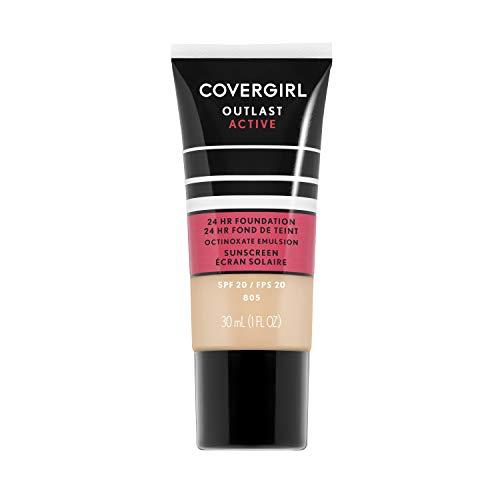 COVERGIRL Outlast Active Foundation, Ivory, 1 Ounce