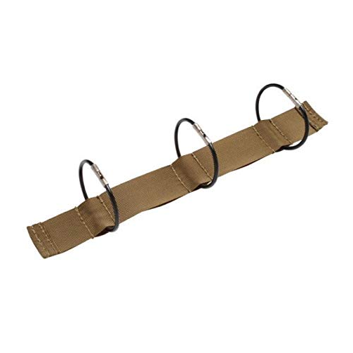 Tactical Notebook Covers Flexi 3-Ring Attachment (for 4.25in. x 8in. Paper)-Coyote Brown