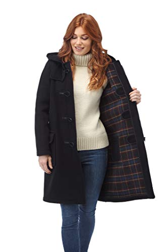 Original Montgomery Womens Duffle Coat - Navy (Large)