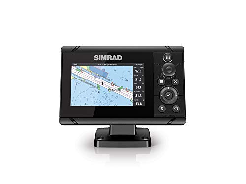 Simrad Cruise 5-5-inch GPS Chartplotter with 83/200 Transducer Preloaded C-MAP US Coastal Maps