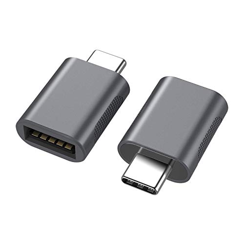 nonda USB C to USB 3.0 Adapter(2 Pack),USB to USB C Adapter,USB Type-C to USB,Thunderbolt 4/3 to USB Female Adapter OTG for MacBook Pro2021,MacBook Air 2020,iPad Pro 2021,More Type-C Devices