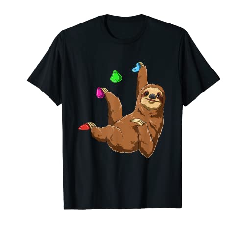 Chilled Sloth - Bouldering and Rock Climbing T-Shirt