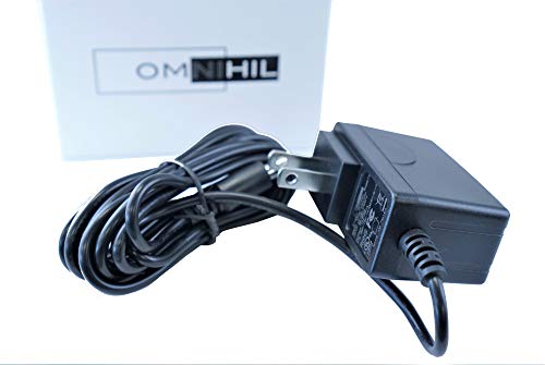 [UL Listed] OMNIHIL 8 Feet Long AC/DC Adapter Compatible with Insignia NS-HDRAD2 Tabletop HD Radio