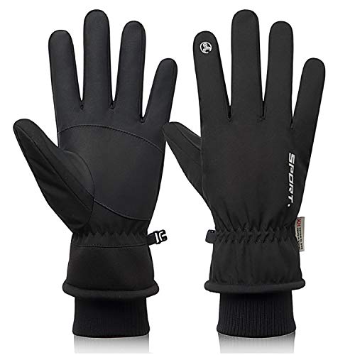 GORELOX Winter Gloves for Men and Women - Touch Screen Waterproof Windproof Thermal Ski Gloves in Cold Weather for Driving Motorcycle Cycling Warmest Gloves