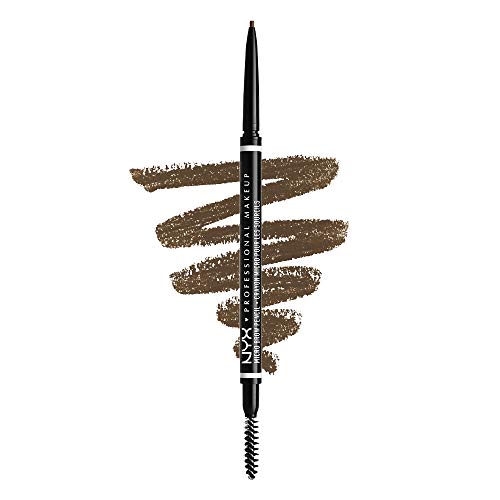 NYX PROFESSIONAL MAKEUP Micro Brow Pencil, Eyebrow Pencil - Ash Brown