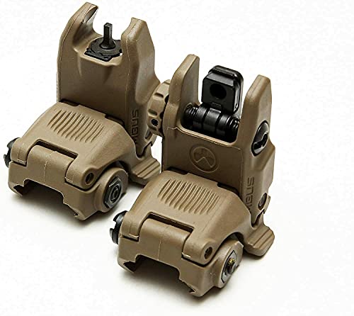 Magpul MBUS Sight Set GEN 2 Color Flat Dark Earth Front & Rear Included