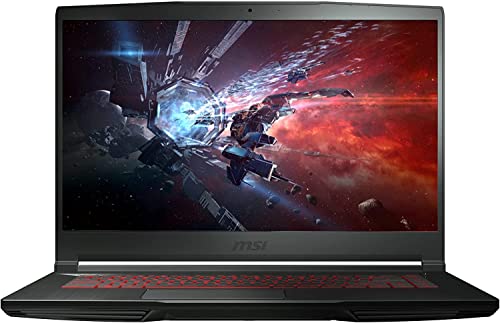 MSI Newest GF63 Thin 15.6' FHD Gaming Laptop, 10th Gen Intel 4-Core i5-10300H up to 4.5GHz(Beat i7-7920HQ), NVIDIA GTX 1650 MaxQ, 16GB DDR4, 512GB NVMe SSD, Ethernet, WiFi 6, HDMI, USB-A&C, Win10