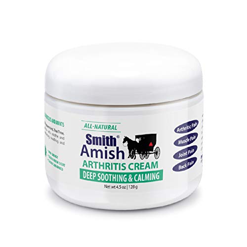 Smith Amish Arthritis Cream. Soothing and Cooling. 4.5 oz jar