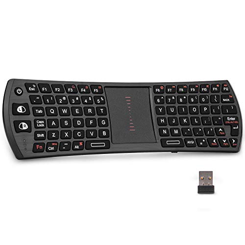 Rii Mini Keyboard,Wireless Keyboard with Touchpad,2.4G Keyboard and Mouse for PC,Android,Mac