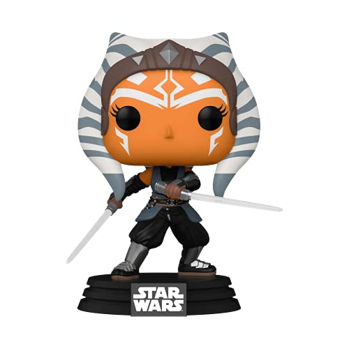 Funko Pop! Star Wars: The Mandalorian - Ahsoka with Lightsabers Vinyl Bobblehead