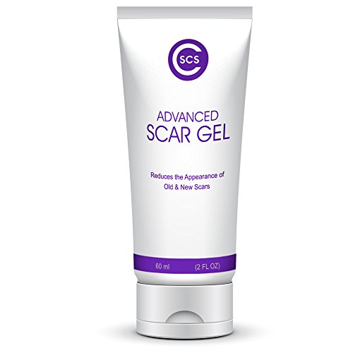 CSCS Most Effective Scar Remover Cream with Hydrolyzed Collagen & Vitamin E - Heals Old & New Scars from Cuts, Acne, Stretch Marks, Burns & Post Surgeries Scars - Fast Results, for All Skin Types 2 oz