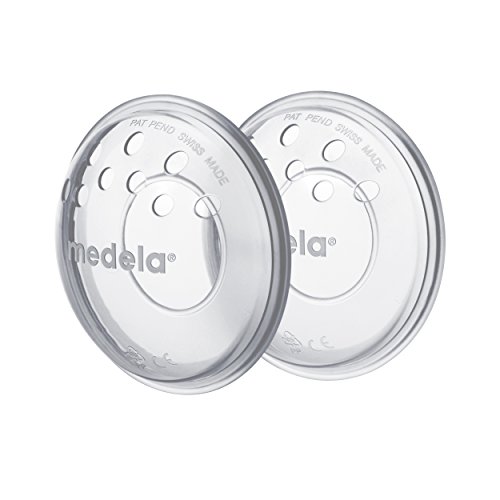 Medela SoftShells Breast Shells for Sore Nipples for Pumping or Breastfeeding, Discreet Breast Shells, Flexible and Easy to Wear, Made Without BPA