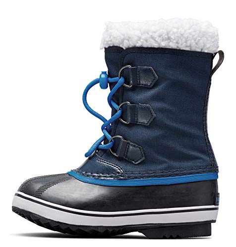 Sorel Yoot Pac Nylon Boot - Boys' Collegiate Navy/Super Blue, 4.0