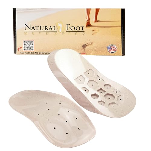 Natural Foot Orthotics. Podiatrist Designed for High Arches. Recommended for Plantar Fasciitis, Heel Spurs, Bunions, Neuromas, & Hammertoes. Made in USA. Original Stabilizer Arch Support Shoe Insoles