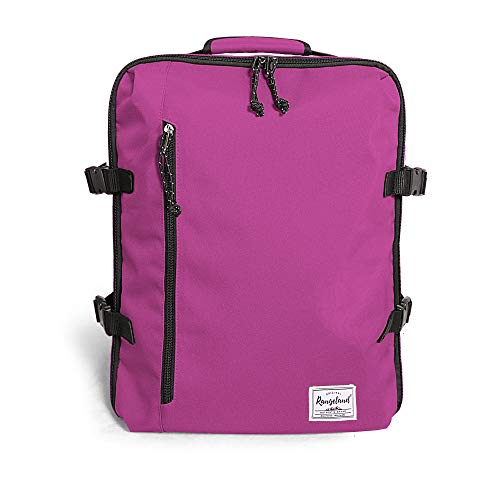 Rangeland Lightweight Backpack for Women Airline Approved Weekender Bag with Separate Laptop Compartment, Travel Gym Sport, Orchid