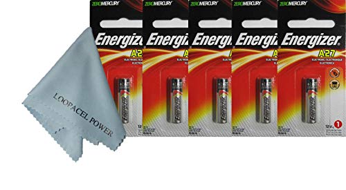 (5) 27A A27 G27A B-1 L828 CA22 GP27A Energizer Battery 12V