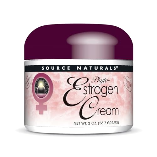 SuperSmart - Phyto-Estrogen Cream (Advanced Liposomal Delivery) - with Pomegranate, Soy Isoflavone, Lecithin - Phytoestrogen Cream for Women | Non-GMO & Gluten Free - 2 Oz/ 56.7g