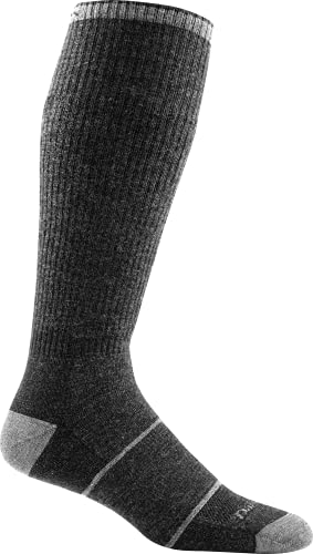 Darn Tough Men's Paul Bunyon Full Cushion OTC Sock, Gravel, Large