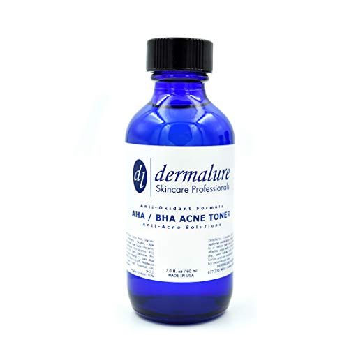 AHA / BHA Toner with Ant-Oxidants Formula. Must Have Skincare for Oily and Acne Prone Skin. 90% ORGANIC for Refining, Restoring, Clarifying Skin. Anti-Acne Solutions with 2% Salicylic Acid, 2% Lactic Acid, 2% Glycolic Acid, Ascorbic Acid , Niacinamide, Tea Tree & More ( 2% Beta Hydroxy Acid, 2% Alpha hydroxy Acid - Anti-Acne Medic 2.0 fl oz / 60 ml )