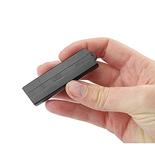 KUSB Mini USB Voice Activated Recorder 8GB 288 Hour Recording Capacity and Long 25 Day Standby Battery Life