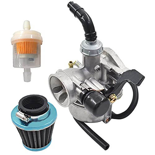 ALL-CARB PZ19 Carburetor 50cc 70cc 90cc 110cc 125cc Replacement for ATV Dirt Bike Go Kart with Air Filter