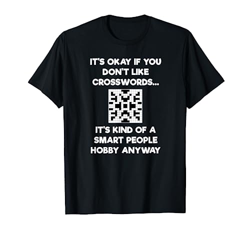 Crossword T-Shirt - Funny Smart People