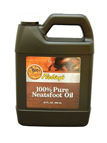 Fiebing's 100% Pure Neatsfoot Oil, 32 oz. - Natural Leather Preservative