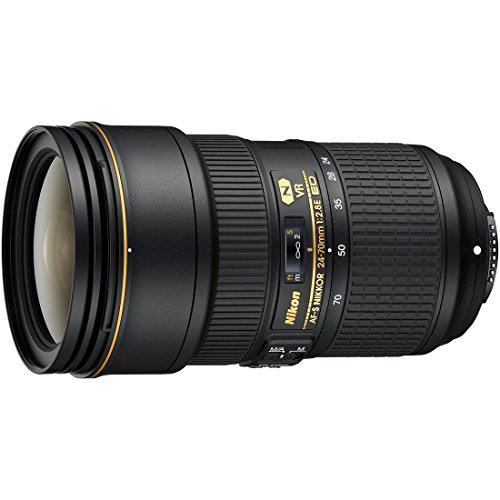 Nikon 24-70mm f/2.8E VR AF-S ED Nikkor Zoom Lens - (Renewed)