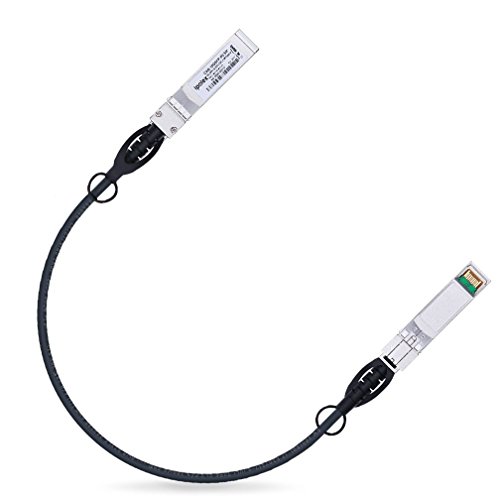 ipolex 10G SFP+ Twinax Cable, SFP Patch Cable, Direct Attach Copper(DAC) Passive Cable,for Cisco SFP-H10GB-CU0.5M,Meraki,Ubiquiti UniFi UC-DAC-SFP+,TP-Link TL-SM5220-0.5M,Mikrotik and More,0.25m~7m