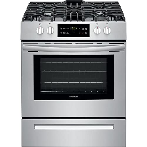 Frigidaire FFGH3051VS 30 Inch Stainless Steel Slide-in Gas Range