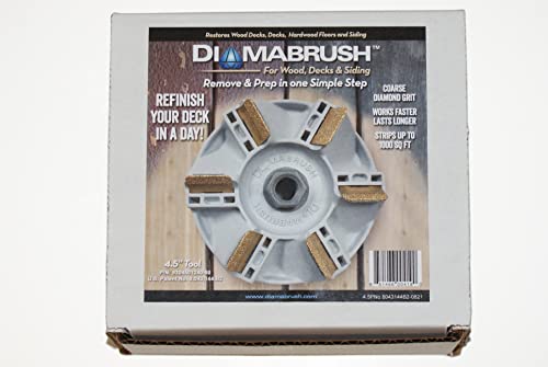 Diamabrush Wood Deck Removal Tool 4-1/2 in. (One Pack)