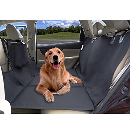 Back Seat Extender for Dogs - Car Bridge for Dogs Foam Pet Backseat Extension for Dogs Heavy Duty Ideal for Trucks, SUVs, and Full Sized Sedans,Up to 100 lbs