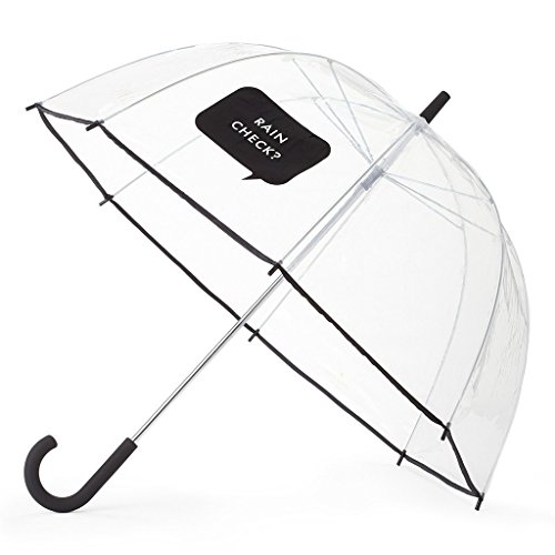 Kate Spade New York Large Dome Umbrella, Rain Check