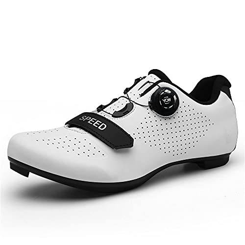 Cycling Shoes Women Indoor Cycling Shoes Peloton Bike Shoes Delta Cleats Shoes Compatible Spd Spd-SL Size 8