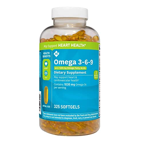 Member's Mark Omega 3-6-9 Dietary Supplement (325 ct.) by Members Mark